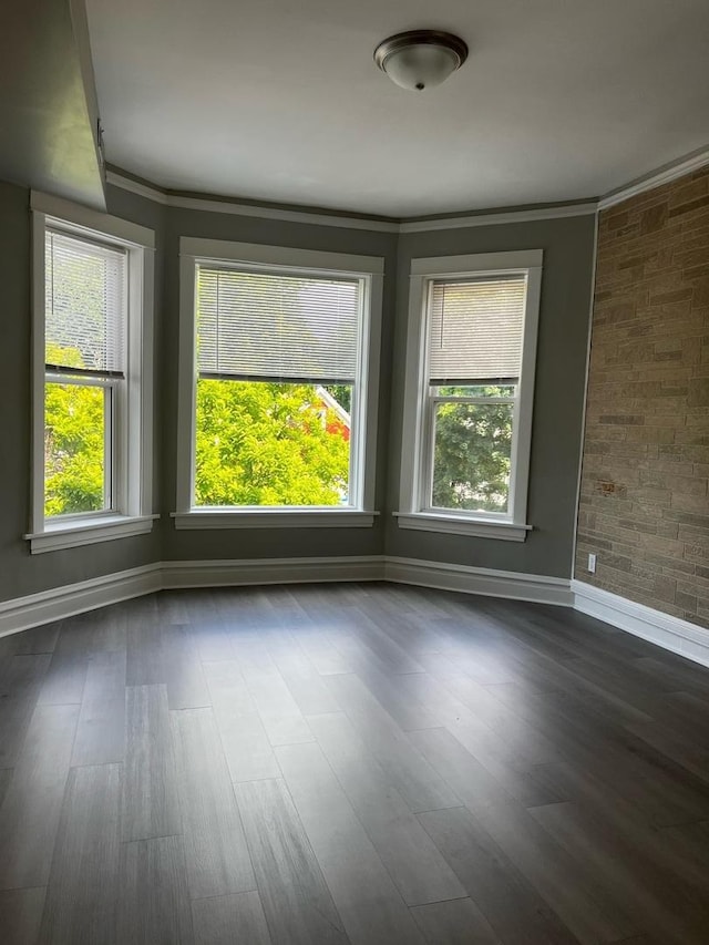 730 N Spaulding Ave, Chicago, IL 60624 - empty room featuring dark wood finished floors