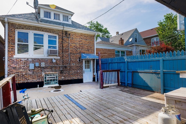 4751 S Hamlin Ave, Chicago, IL 60632 - deck featuring cooling unit