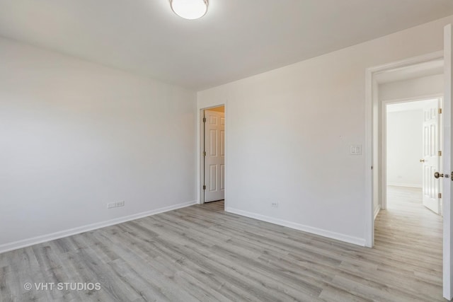 2895 Lahinch Ct, Aurora, IL 60503 - empty room with light wood-type flooring and baseboards