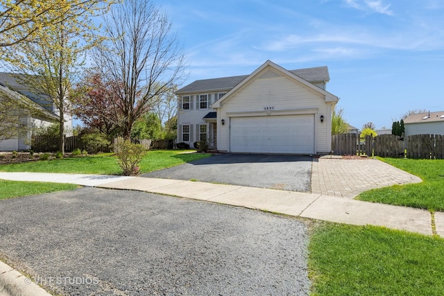 2895 Lahinch Ct, Aurora, IL 60503 - view of front of house featuring driveway and an attached garage