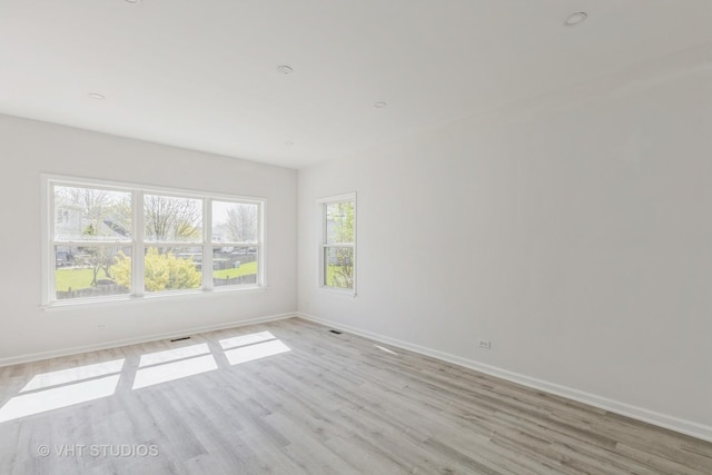 2895 Lahinch Ct, Aurora, IL 60503 - empty room with baseboards and light wood-type flooring