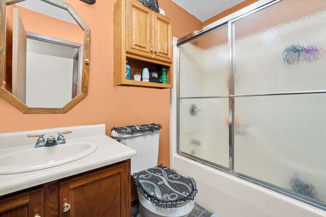 16383 US Highway 52, Newark, IL 60541 - bathroom featuring vanity and shower / bath combination with glass door