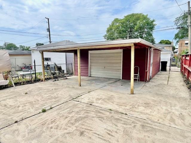 9302 S Eberhart Ave, Chicago, IL 60619 - view of detached garage