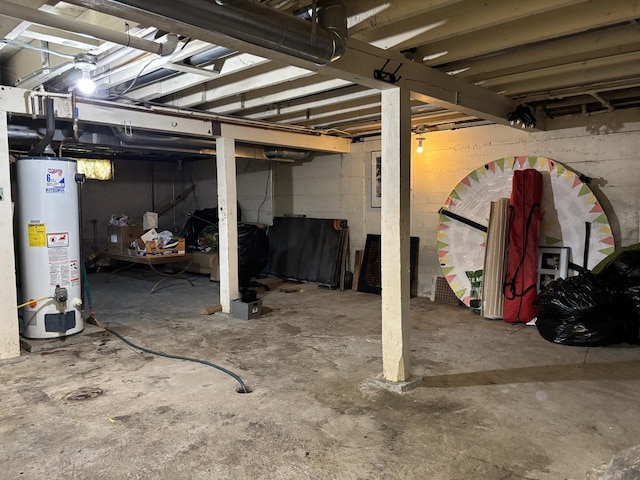 2715 W Ridgeland Ave, Waukegan, IL 60085 - unfinished below grade area featuring water heater