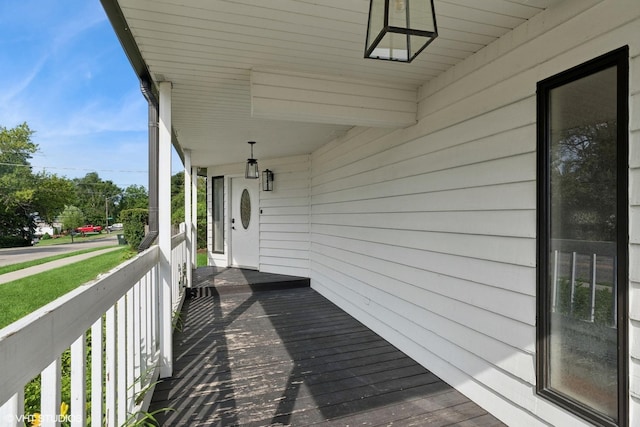1315 Ardmore Dr, Round Lake Beach, IL 60073 - view of wooden porch