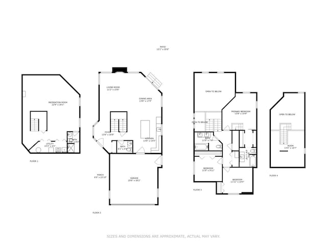 1315 Ardmore Dr, Round Lake Beach, IL 60073 - view of home floor plan