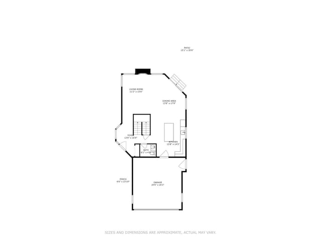 1315 Ardmore Dr, Round Lake Beach, IL 60073 - view of floor plan / room layout