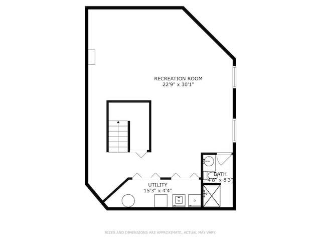 1315 Ardmore Dr, Round Lake Beach, IL 60073 - view of floor plan / room layout