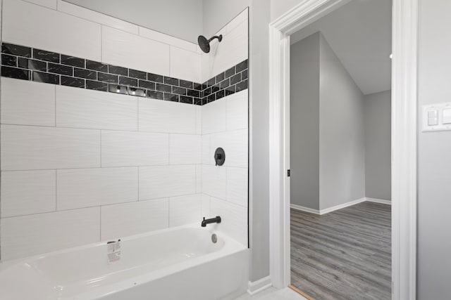 15355 7th Ave, Phoenix, IL 60426 - full bath featuring tub / shower combination and wood finished floors