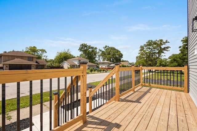 15355 7th Ave, Phoenix, IL 60426 - wooden terrace with a residential view