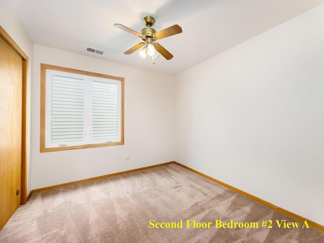 6527 N Onarga Ave, Chicago, IL 60631 - unfurnished room featuring carpet and ceiling fan