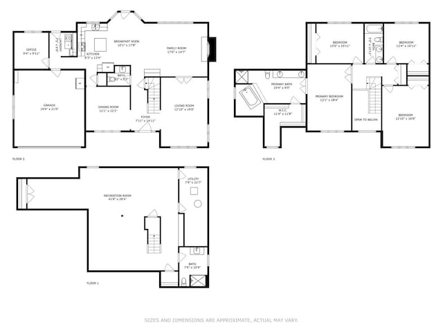 10809 Chaucer Dr, Willow Springs, IL 60480 - view of floor plan / room layout