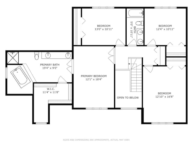 10809 Chaucer Dr, Willow Springs, IL 60480 - view of home floor plan