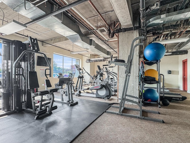 1550 S Blue Island Ave Unit 1125, Chicago, IL 60608 - view of gym