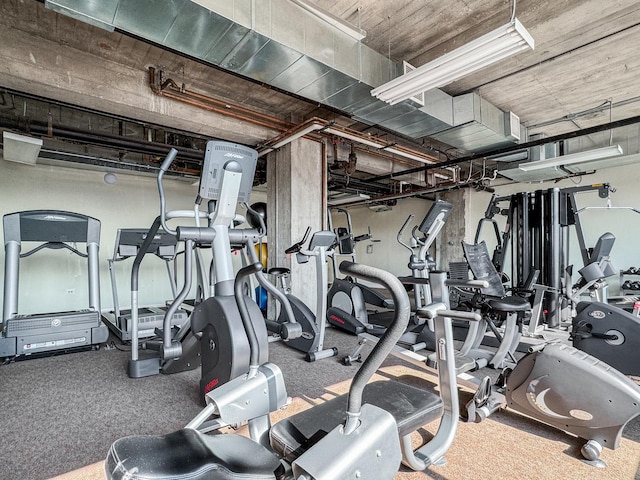 1550 S Blue Island Ave Unit 1125, Chicago, IL 60608 - view of workout area