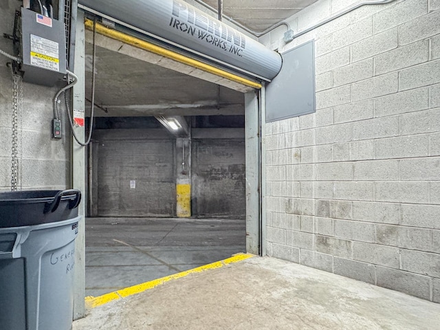 1550 S Blue Island Ave Unit 1125, Chicago, IL 60608 - parking deck featuring concrete block wall