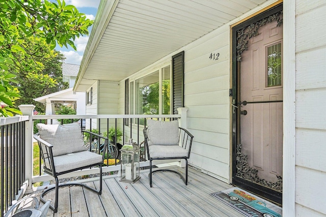 412 E S St, Peotone, IL 60468 - view of wooden porch
