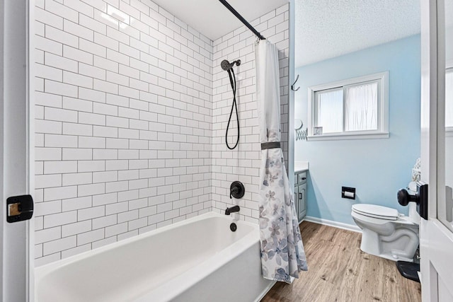 412 E S St, Peotone, IL 60468 - full bathroom with shower / tub combo, wood finished floors, and vanity