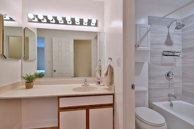 1813 Hemlock Pl Unit 306, Schaumburg, IL 60173 - full bathroom featuring shower / bathtub combination and vanity