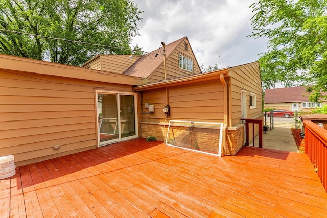 437 Winnebago St, Park Forest, IL 60466 - view of deck