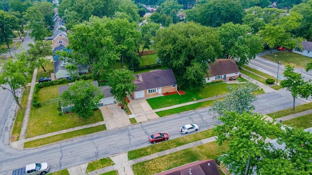 437 Winnebago St, Park Forest, IL 60466 - drone / aerial view
