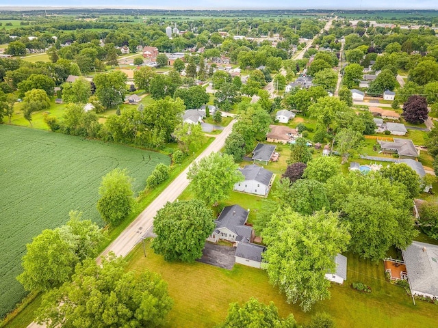 512 S Elida St, Winnebago, IL 61088 - aerial perspective of suburban area