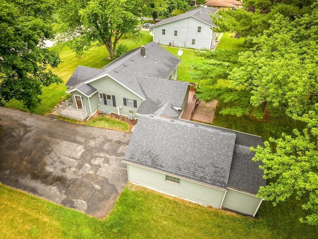 512 S Elida St, Winnebago, IL 61088 - view from above of property
