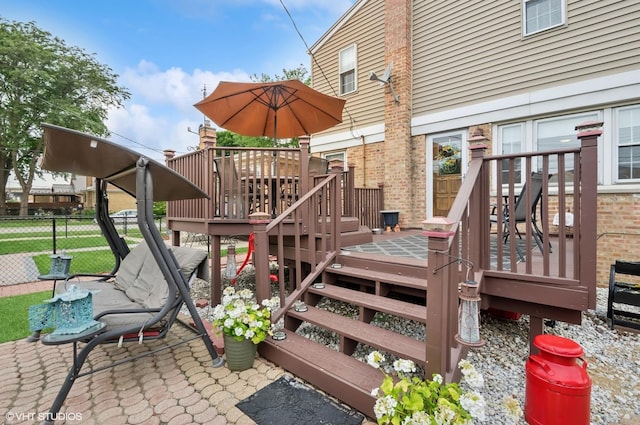 10245 Mcnerney Dr, Franklin Park, IL 60131 - view of deck