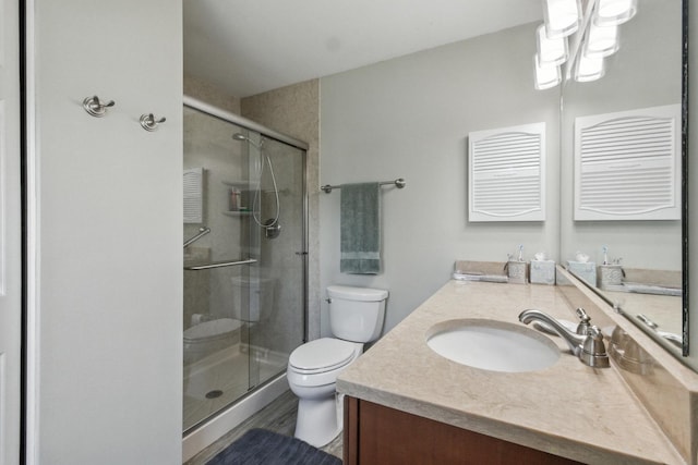 1021 Mobile Cir, Elk Grove Village, IL 60007 - bathroom featuring vanity and a shower stall