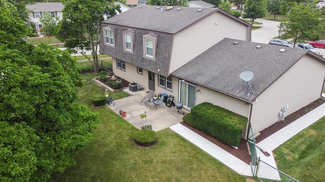 1021 Mobile Cir, Elk Grove Village, IL 60007 - aerial view of property and surrounding area
