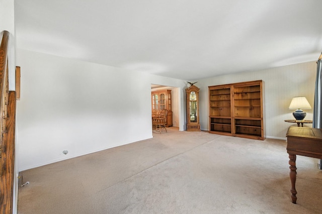 1021 Mobile Cir, Elk Grove Village, IL 60007 - living room featuring carpet and baseboards