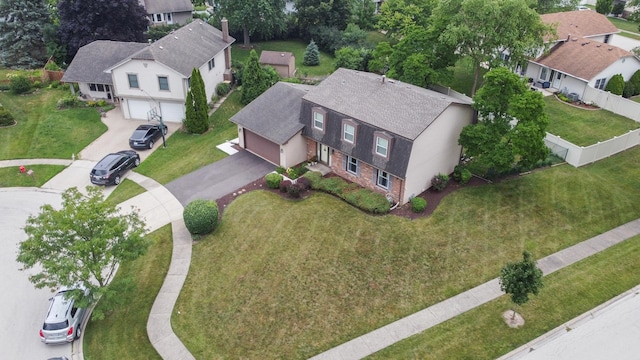 1021 Mobile Cir, Elk Grove Village, IL 60007 - aerial perspective of suburban area