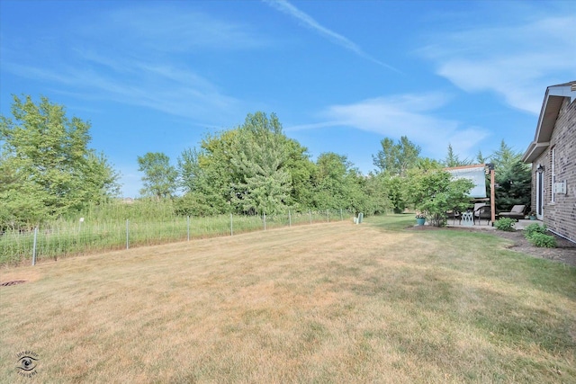 24401 S Clydesdale Ct, Manhattan, IL 60442 - view of green lawn with a patio