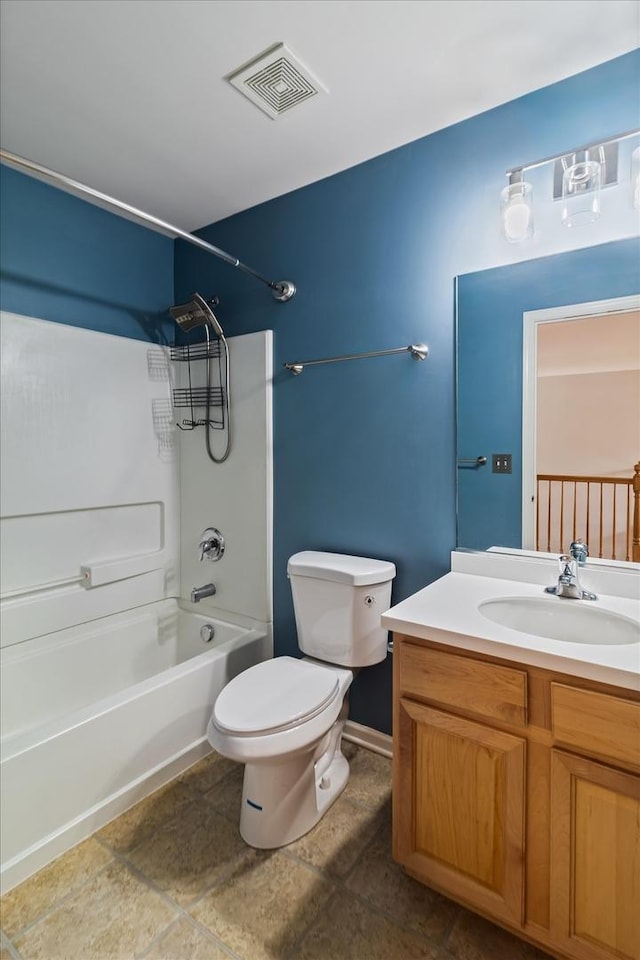 627 S Jade Ln, Round Lake, IL 60073 - full bathroom featuring washtub / shower combination and vanity