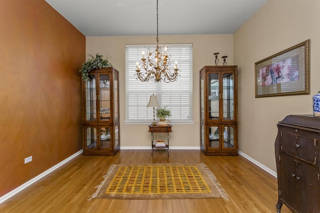 1780 Briarheath Dr, Aurora, IL 60505 - entryway with a chandelier and wood finished floors