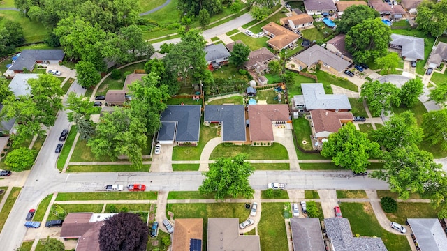 5475 Adeline Pl, Oak Forest, IL 60452 - aerial view of property's location with nearby suburban area