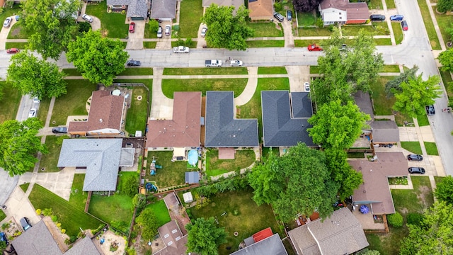 5475 Adeline Pl, Oak Forest, IL 60452 - aerial perspective of suburban area