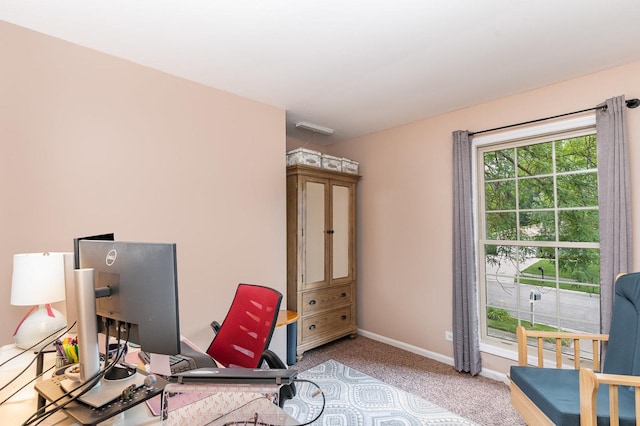 615 S 12th Ave, Saint Charles, IL 60174 - home office featuring carpet flooring and baseboards