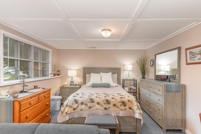 615 S 12th Ave, Saint Charles, IL 60174 - carpeted bedroom featuring coffered ceiling