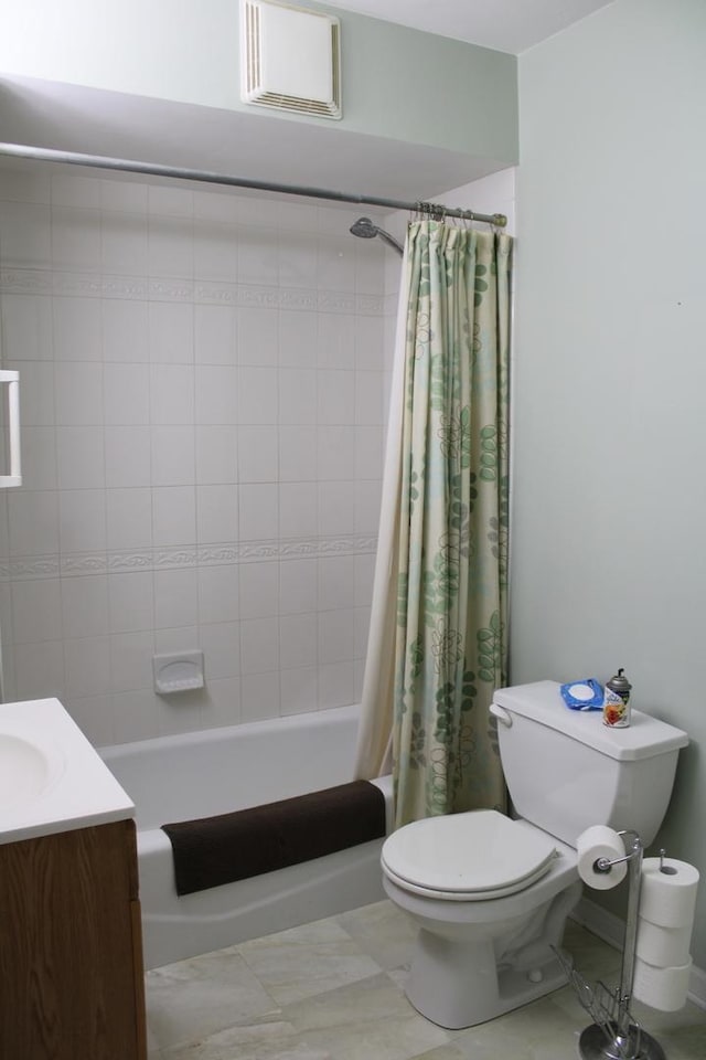 316 Marguerite St, Elgin, IL 60123 - bathroom with shower / bath combination with curtain and vanity