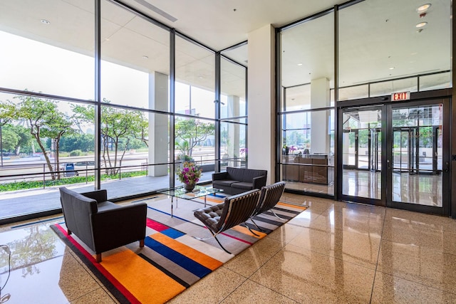 360 E Randolph St Unit 503, Chicago, IL 60601 - common area featuring floor to ceiling windows