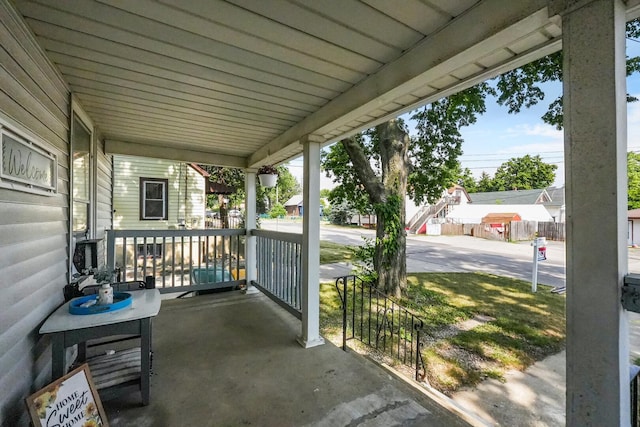208 Frank Ave, Joliet, IL 60435 - view of covered porch