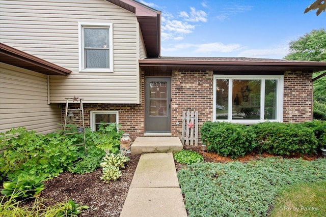 2519 Penn Blvd, Lindenhurst, IL 60046 - view of exterior entry with brick siding
