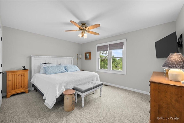2519 Penn Blvd, Lindenhurst, IL 60046 - bedroom featuring carpet flooring and ceiling fan