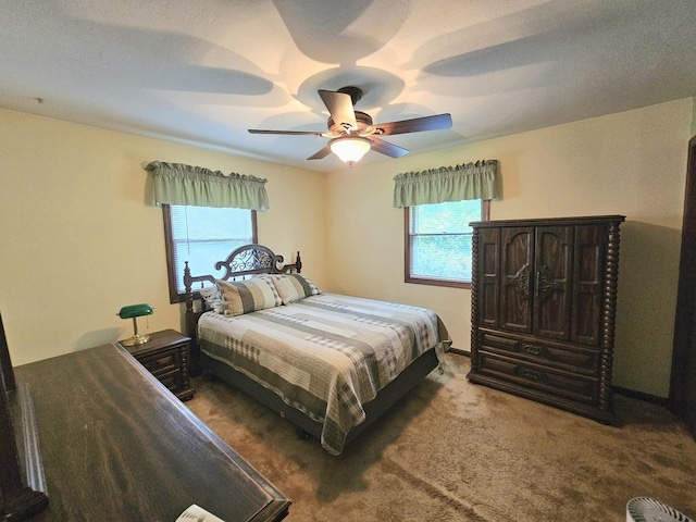 3N736 Locust Ave, West Chicago, IL 60185 - carpeted bedroom with ceiling fan