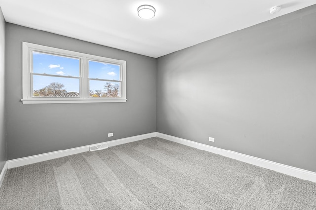 16961 Parkside Ave, South Holland, IL 60473 - carpeted empty room with baseboards and a smoke detector