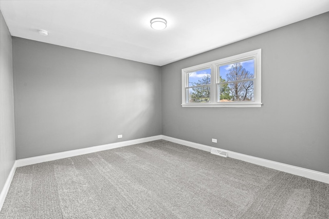 16961 Parkside Ave, South Holland, IL 60473 - carpeted spare room with baseboards and a smoke detector