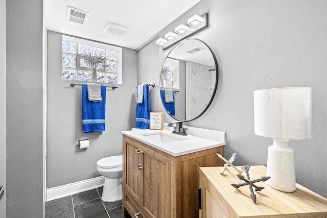 16961 Parkside Ave, South Holland, IL 60473 - full bath featuring vanity and tile patterned flooring