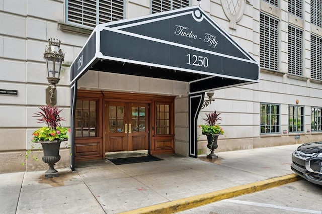 1250 N Dearborn St Unit 10B, Chicago, IL 60610 - entrance to property featuring french doors