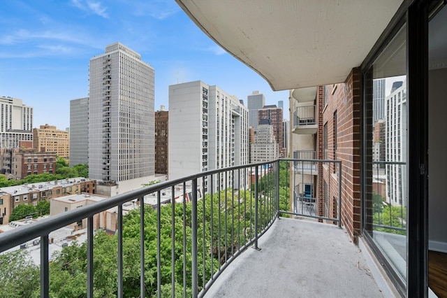 1250 N Dearborn St Unit 10B, Chicago, IL 60610 - balcony with a view of city